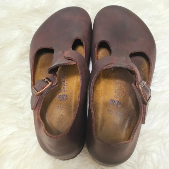 Birkenstock Brown Mules & Clogs - Picture 4 of 7